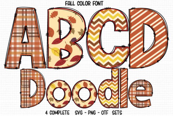 Bring Autumn’s Charm to Your Projects with the Fall Font