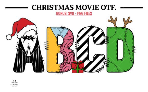 Christmas Movie Bundle: A Festive Font for Every Holiday Project