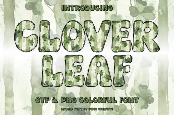 Clover Leaf: A Color Font for Dynamic Design