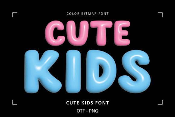 Discover the Cheerful Vibe of the Cute Kids Font