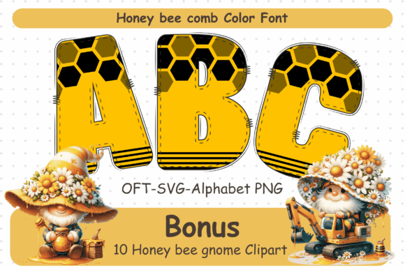 Honey Bee Comb: A Font That Buzzes with Personality