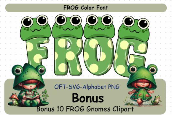 Introducing FROG: A Playful Typeface for Creative Projects