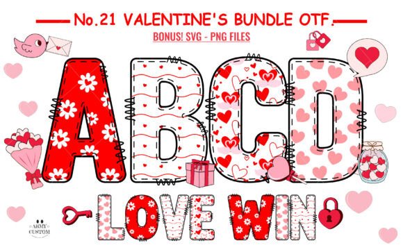 Love Valentine's Bundle: A Font That Tells a Love Story