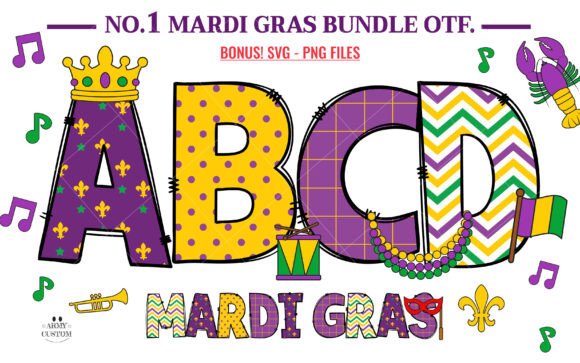 Mardi Gras Bundle: A Celebration in Every Letter