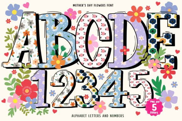 Mother's Day Flowers Font: A Guide to Elegant Floral Typography