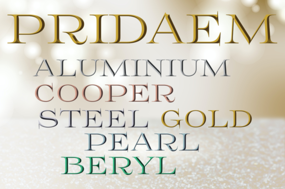 PridaEm: The Color Font That Adds Instant Elegance