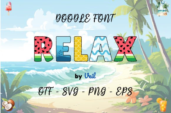 Relax Font: Crafting Playful and Artistic Designs