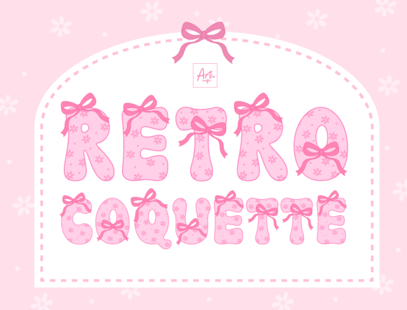 Retro Coquette: A Sweet Script for Vintage Flair