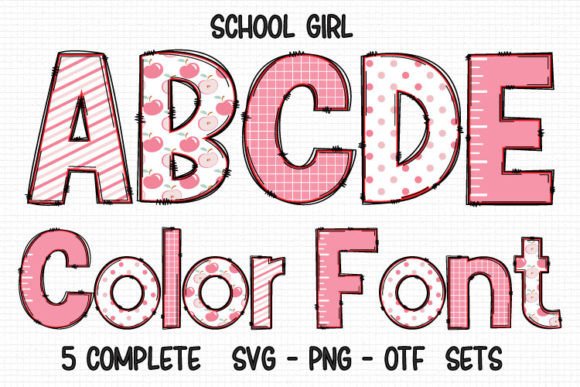 School Girl: A Creative Font for Playful Projects