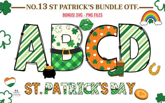 St. Patrick's Day Bundle: A Font That Captures the Festive Spirit