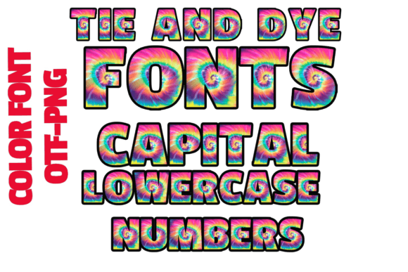 Tie Dye: Infusing Typography with Psychedelic Energy