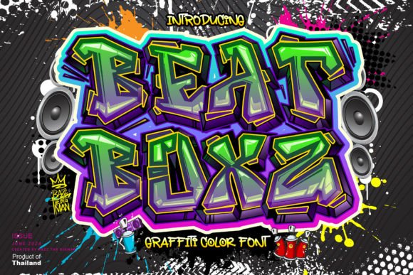 Unleash Raw Energy with the Beat Boxz Display Font