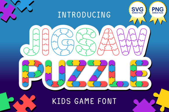 Unlocking Creativity with the Jigsaw Puzzle Typeface