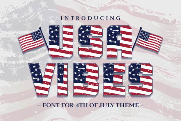 USA Vibes: An Organic Font for Authentic Design